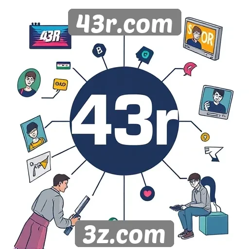 História da evolução do 43r.com no cenário de jogos